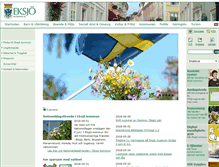 Tablet Screenshot of eksjo.se